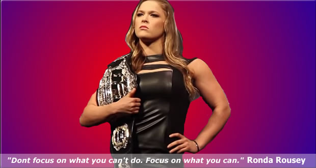 Ronda Rousey Can Do Anything