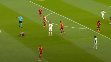 Euros 2024 between Spain and England